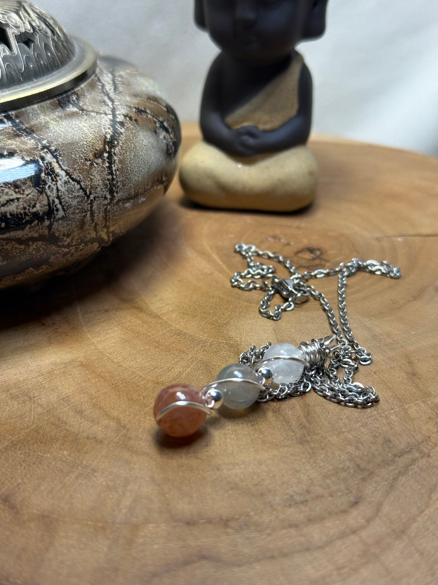 Luminary Union Trinity Collection Sunstone · Labradorite · Moonstone