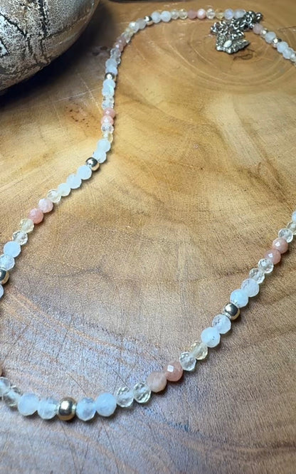 Luminous Balance Citrine · Sunstone · Moonstone Whispers of Light Collection