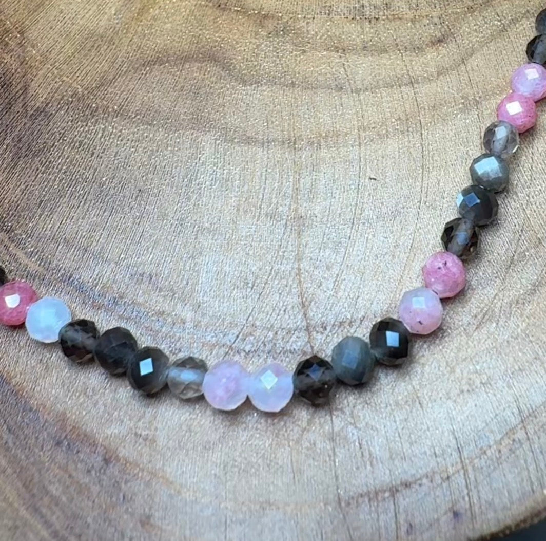 Unshakeable Heart Layered Set Velvet Shadow Trinity Pendant + Steady Heart Choker Trinity Collection + Whispers of Light Collection