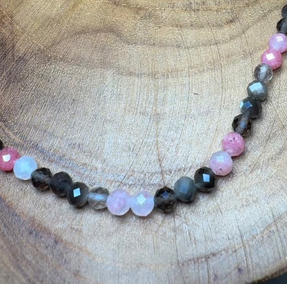 Unshakeable Heart Layered Set Velvet Shadow Trinity Pendant + Steady Heart Choker Trinity Collection + Whispers of Light Collection