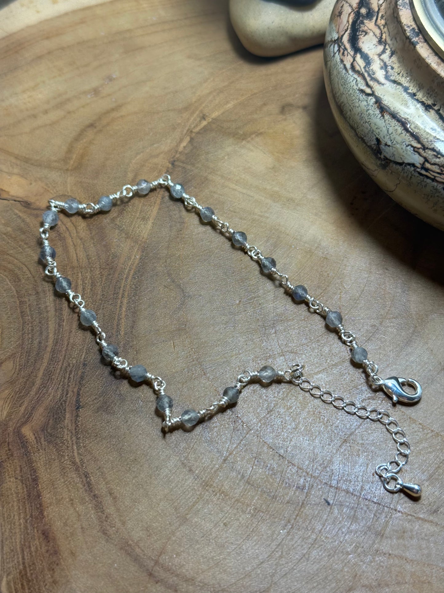 Steps Of Light Crystal Anklets