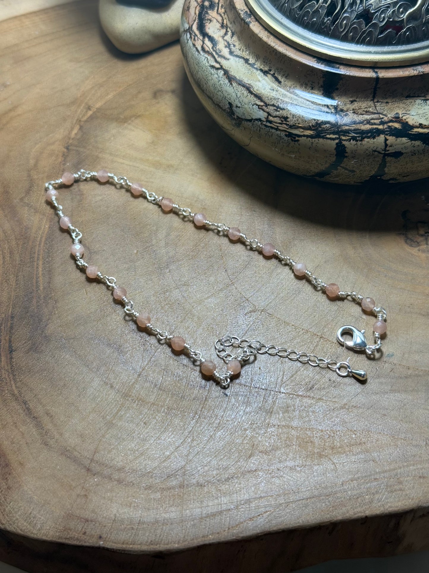 Steps Of Light Crystal Anklets