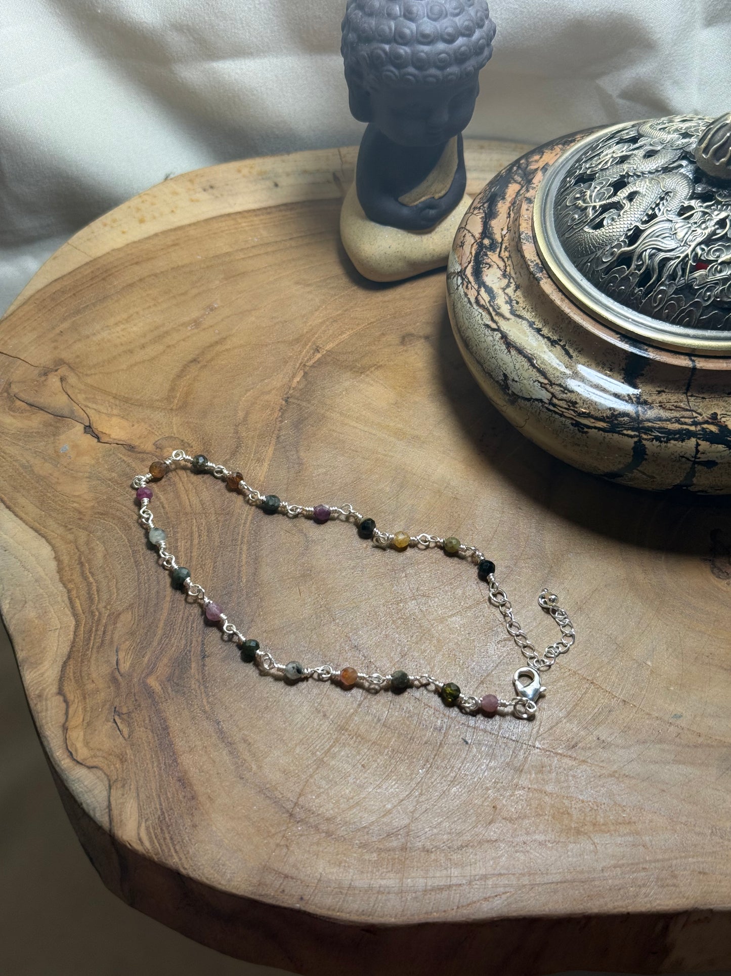Steps Of Light Crystal Anklets