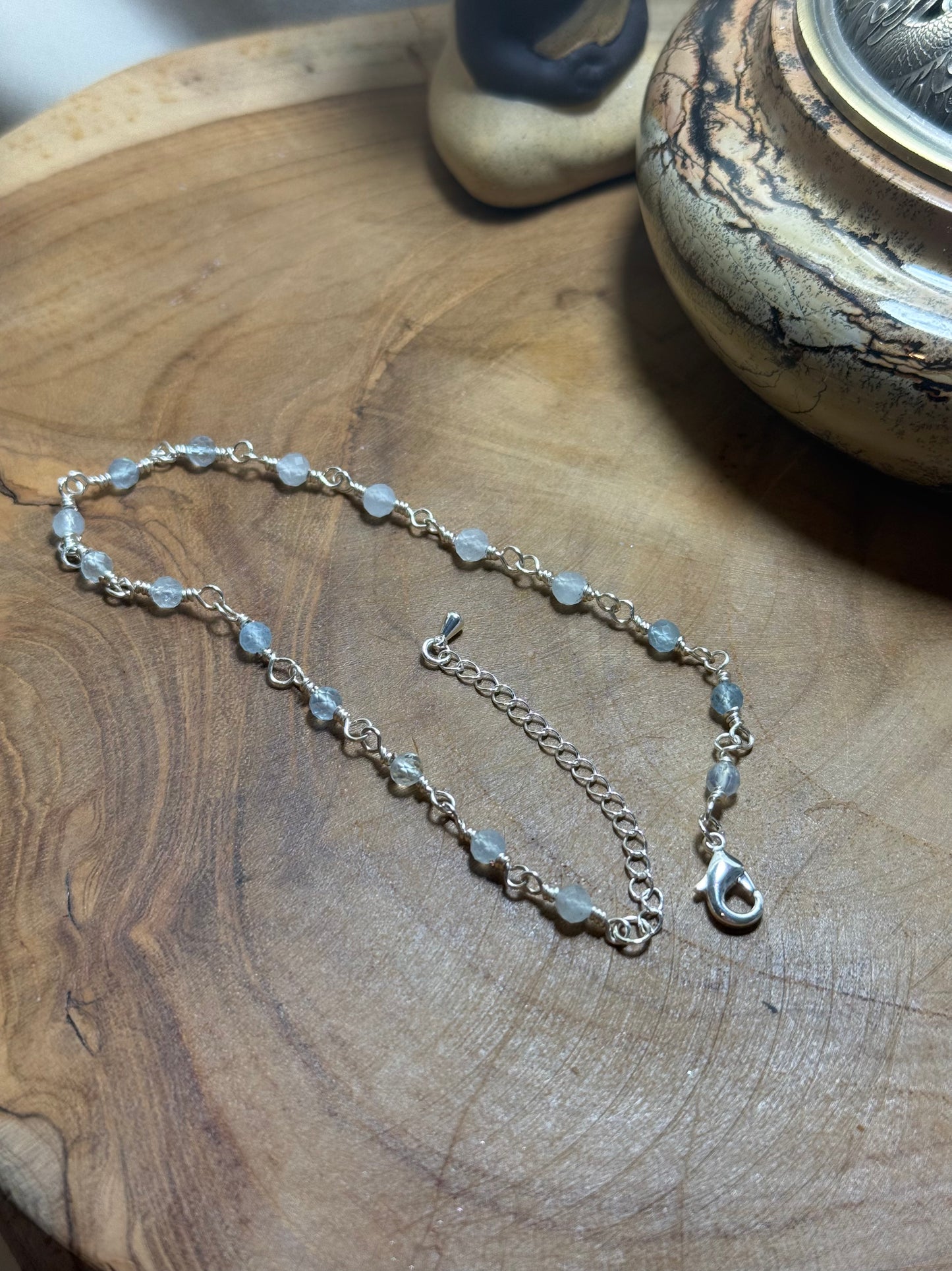Steps Of Light Crystal Anklets