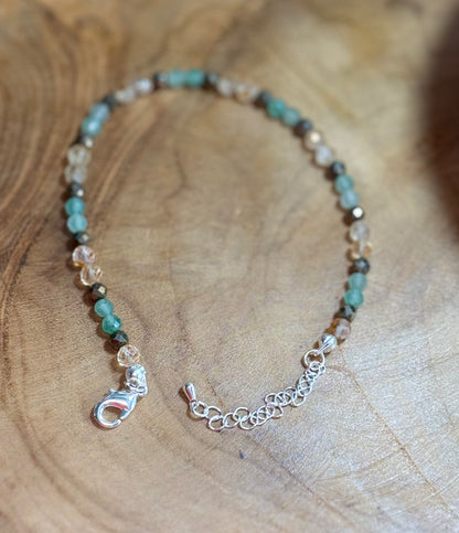 Echoes of Light – Abundant Path Citrine • Green Aventurine • Pyrite